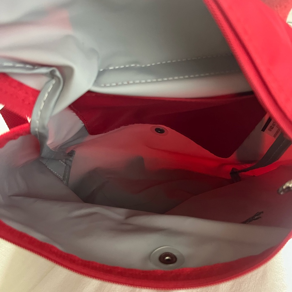 Red Longchamp Backpack - Picture 3 of 4